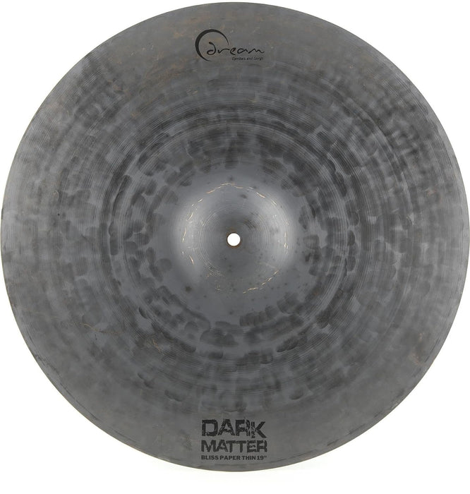 Dream Cymbals DMBPT19 Dark Matter Bliss 19-Inch Paper Thin Crash Cymbal
