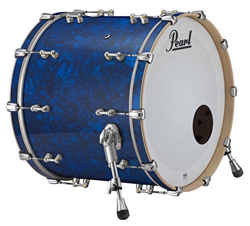 Pearl Music City Custom Reference Pure 26x18 Bass Drum w/BB3 Mount BLUE ABALONE