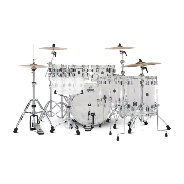 Concept Acrylic 6-Piece Kit Clear with Chrome Hardware