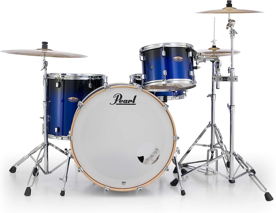 Pearl Decade Maple DMP943XP/C 3-piece Shell Pack - Gloss Kobalt Fade Lacquer