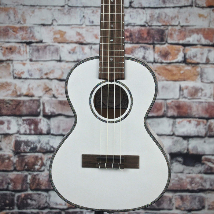 Lanikai, 4-String Ukulele, White,Pearl (JMS-AWT2)