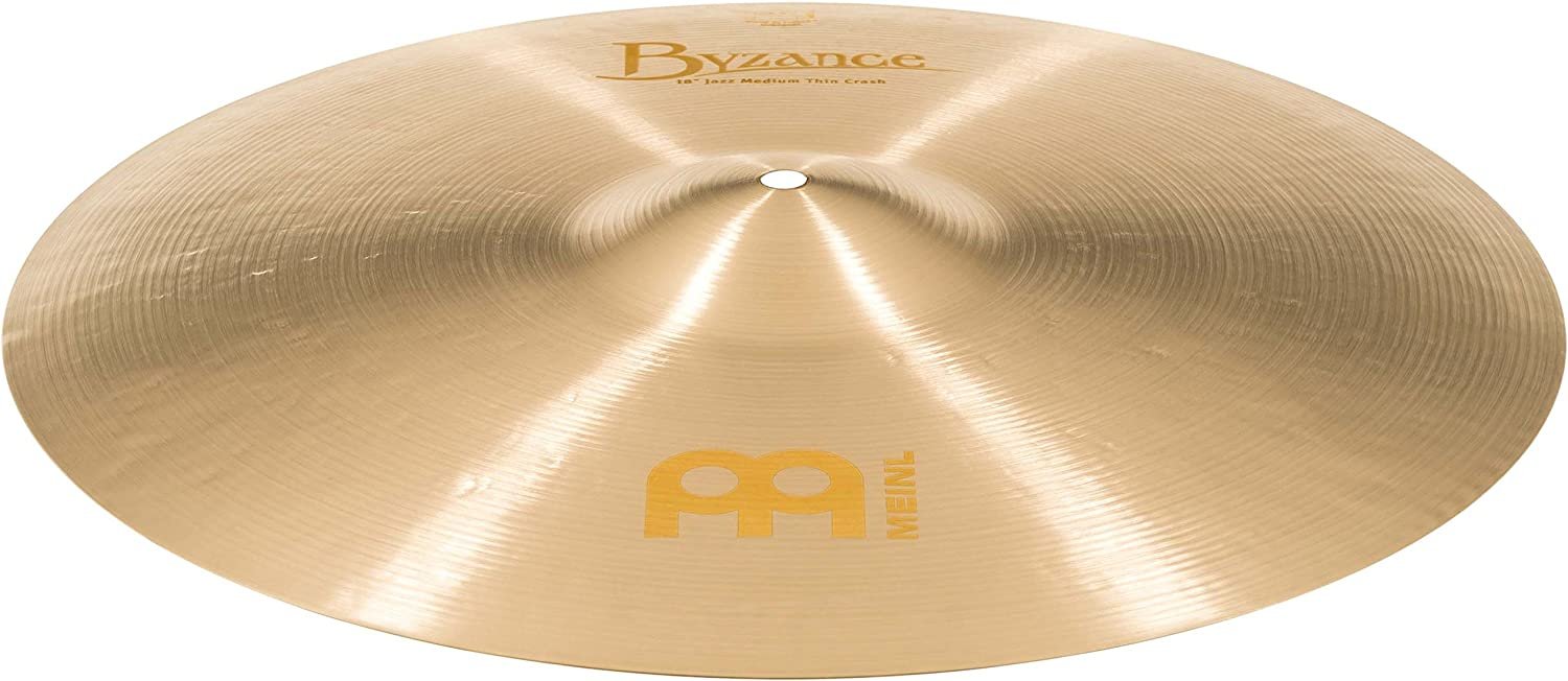 Meinl Cymbals B18JMTC Byzance 18-Inch Jazz Medium Thin Crash Cymbal