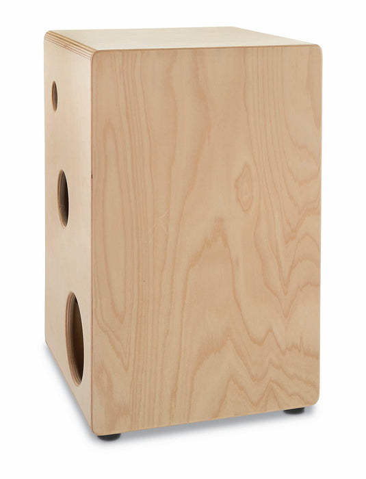 Latin Percussion Mona Tavakoli Signature MT Box Cajon, Natural, 18" x 11 3/4" x 12” (LP14431)