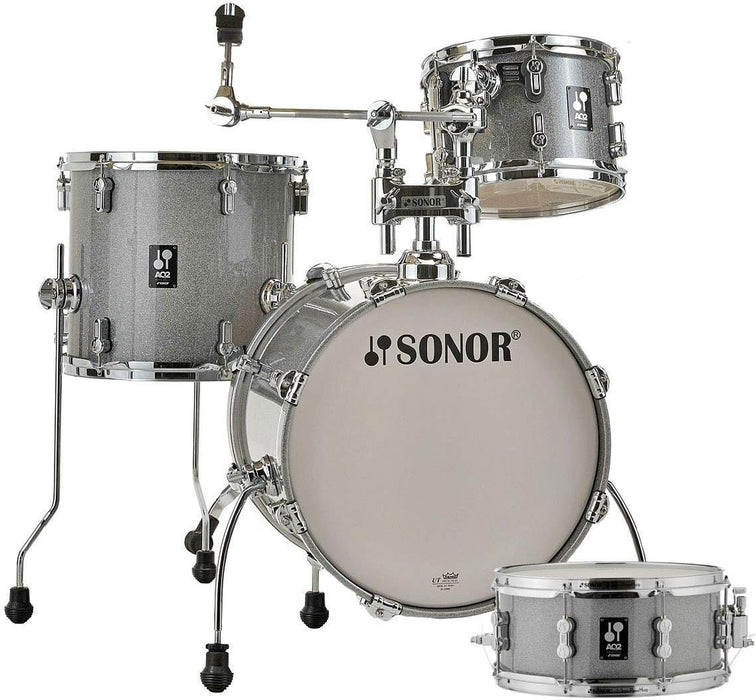 Sonor AQ2 4-Piece Shell Pack - Titanium Quartz Lacquer (AQ2-SAFARIWMCTQZ)