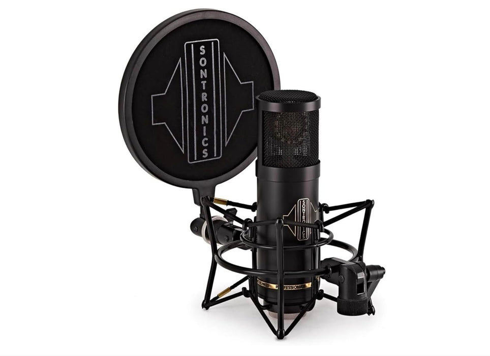 SONTRONICS STC-3X Professional 3-Pattern LDC XLR Studio Condenser Microphone
