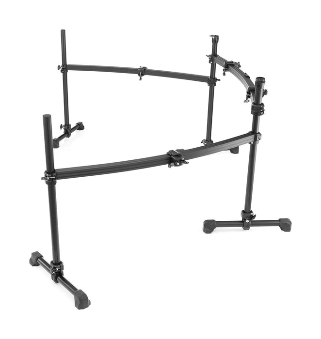 Pearl Icon Three-Sided Drum Rack, Curved/Black (W/Pcx100/B X4 & Pcl100/B X2)