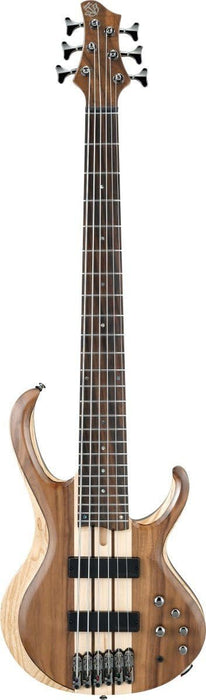 Ibanez 6-String Electric Bass Guitar - Low Gloss Natural (BTB746)