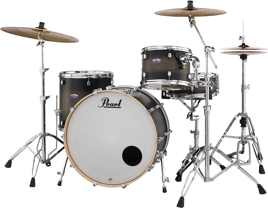 Pearl Decade Maple 3-Piece Shell Pack - Satin Black Burst (DMP943XP/C262)