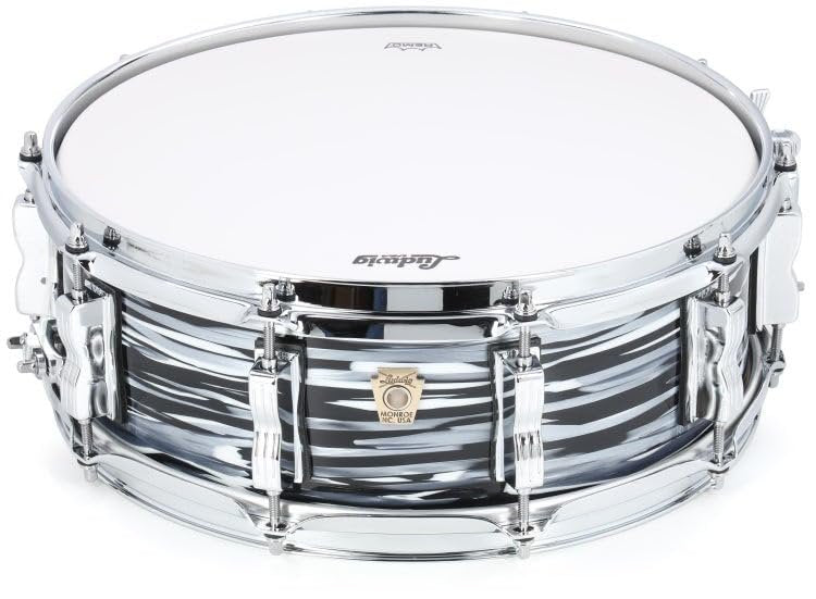 Ludwig Classic Maple Snare Drum - 5 inches x 14 inches, Black Oyster Pearl
