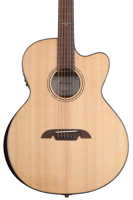 Alvarez AEBT70ce Armrest Acoustic-electric Baritone Guitar - Natural