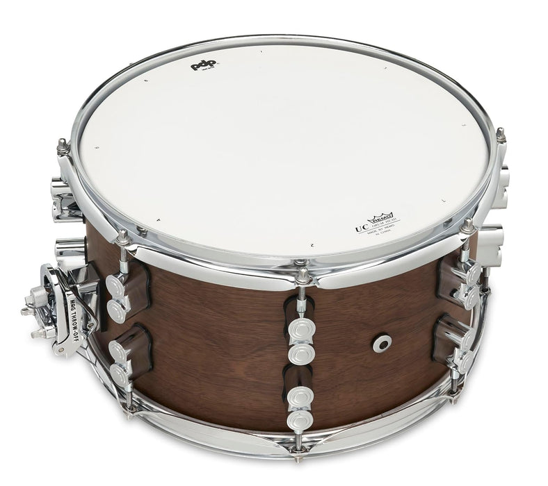PDP Limited Edition Maple/Walnut Shell 7"x13" Snare Drum - Natural Satin Finish