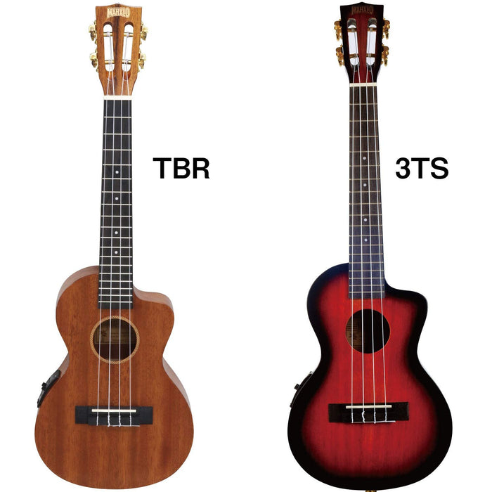 Mahalo Java Tenor CE Acoustic Electric Ukulele, Vintage Natural (MJ3VTVNA-U)