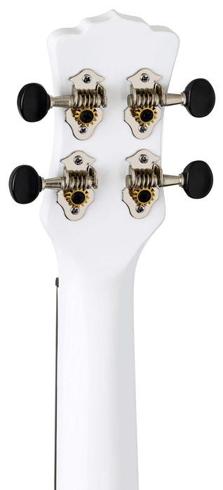Luna Guitars Hau Snow White 4-String Tenor Ukulele with Gigbag (UKEHAUT)