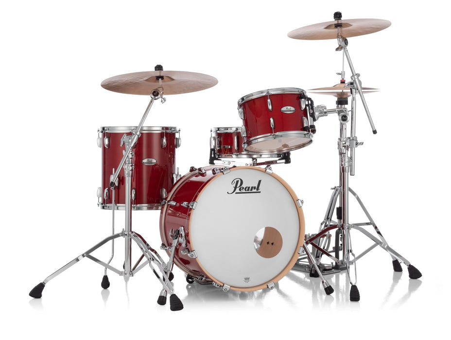 Pearl PMX Professional Series 3-Piece Drum Shell Pack (20x14, 14x14, 12x8) Sequoia Red