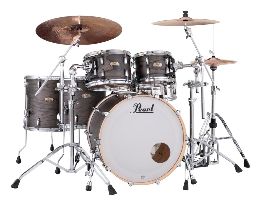 Pearl Session Studio Select 4-Piece Drum Kit (22/16/12/10) Black Satin Ash #852