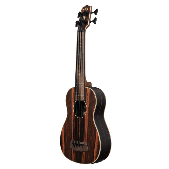 Kala Striped Ebony Fretted Acoustic-Electric U•BASS® (UBASSEBYFS2006)