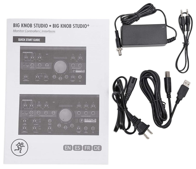 Mackie Big Knob Series, 3x2 Studio Monitor Controller 192kHz USB I/O (BIG KNOB STUDIO)