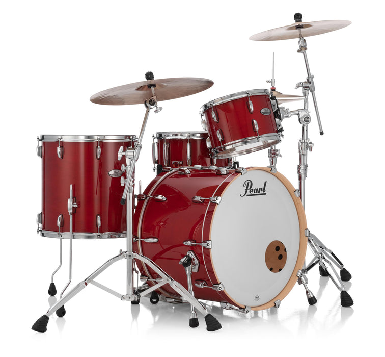 Pearl PMX Professional Series 3-Piece Drum Shell Pack 22/16/12 Sequoia Red Optimount