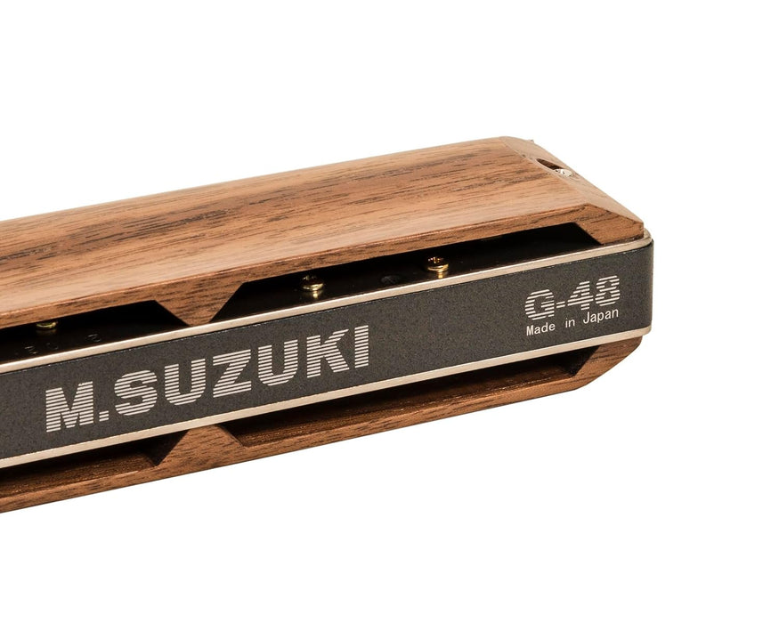 Suzuki G-48W-C Gregoire Maret Signature Harmonica Wood Cover