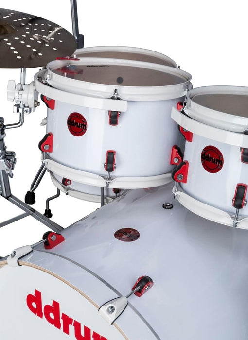 ddrum HYBRID 5 PLAYER WHT -Piece Drum Shell Pack