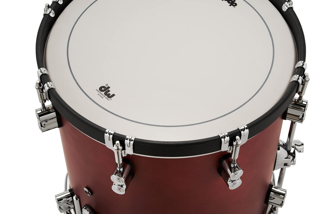 PDP Concept Classic Series 3-Piece Bop Shell Pack, Ox Blood (PDCC1803OE)