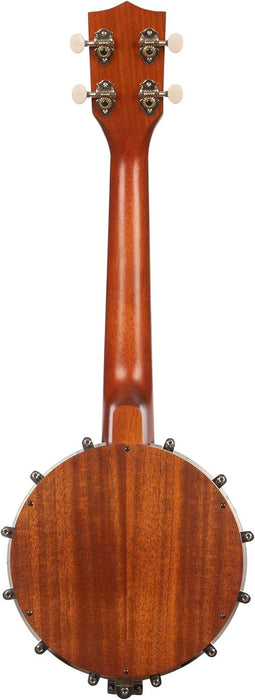 Kala Natural Mahogany Satin Concert Banjo Ukulele - Banjolele (KA-BNJ-MHG-C)