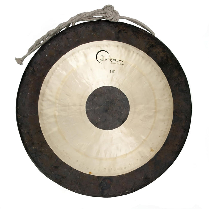 Dream Cymbals and Gongs CHAU18 Chau - Black Dot Gong - 18 inch