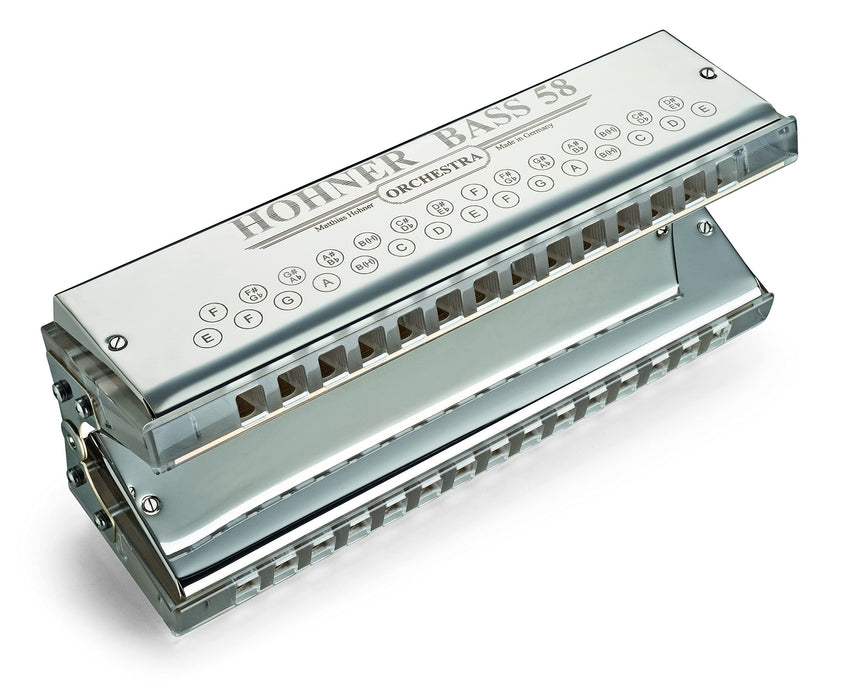 Hohner Bass 58 Harp Orchestral Harmonica