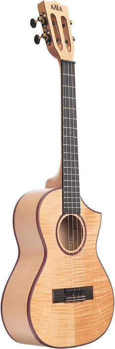 Kala KA-ASFM-T-C Tenor Ukulele - Solid Flame Maple