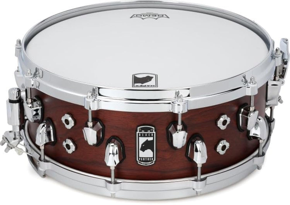 Mapex Black Panther Nemesis Snare Drum - 5.5 inches x 14 inches, Mocha Satin