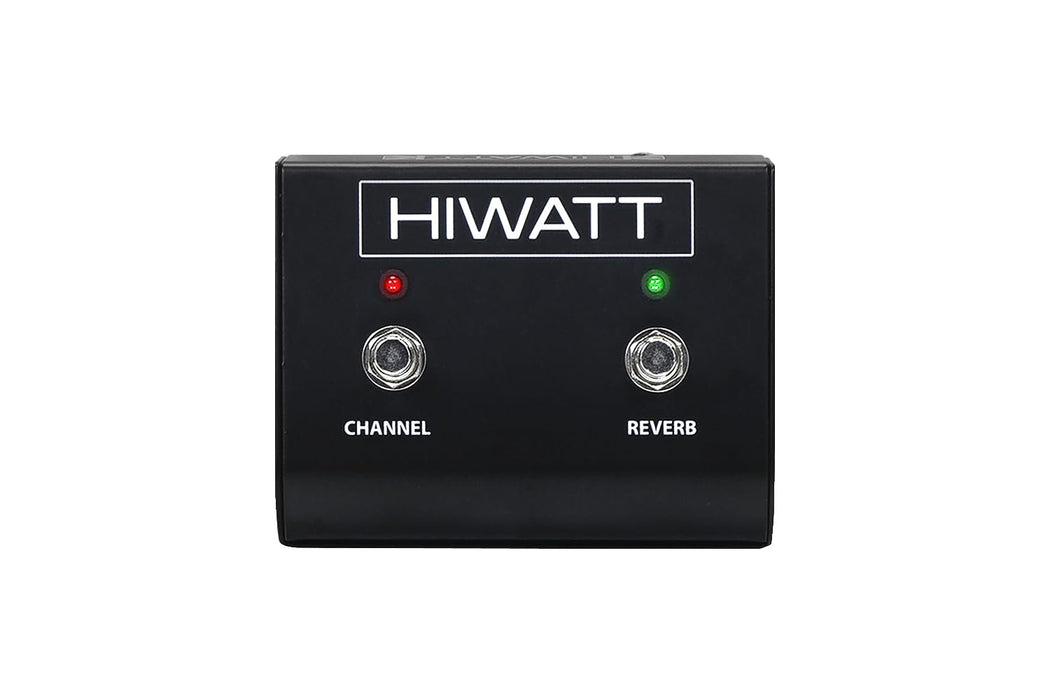Hiwatt FS201 2-Button Footswitch with Channel and Reverb Control, 16ft Cable