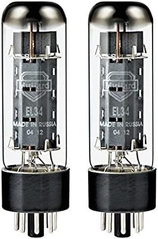 Mullard EL34 Power Vacuum Tube, Platinum Matched Pair