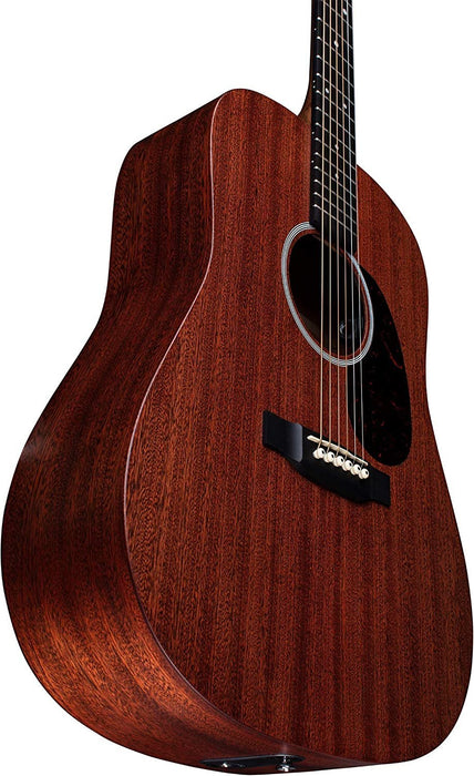 Martin Guitar Road Series D-10E Acoustic-Electric Guitar with Gig Bag, Sapele Wood Construction, D-14 Fret and Performing Artist Neck Shape with High-Performance Taper