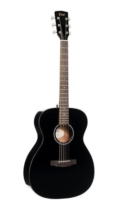 Cort L60BK Luce 60 OM Acoustic Guitar Black Gloss
