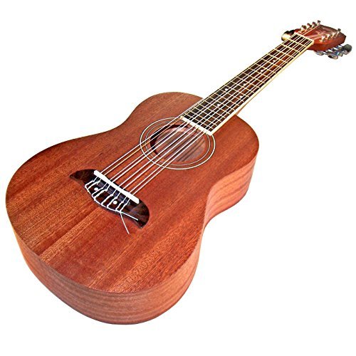 Oscar Schmidt (8 String) Tenor Ukulele, Natural Mahogany (OU28T-A-U)