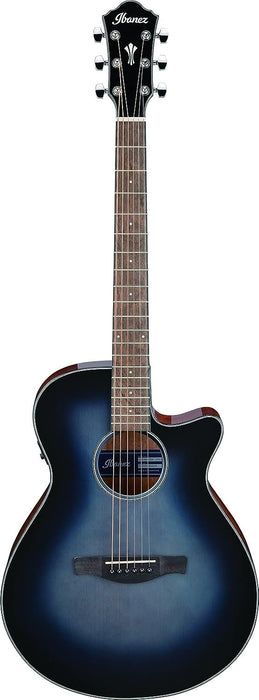 Ibanez AEG50 Acoustic-Electric Guitar - Indigo Blue Burst High Gloss (AEG50IBH)