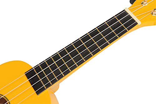 Mahalo Ukuleles MR1YW Rainbow Series Soprano Ukulele