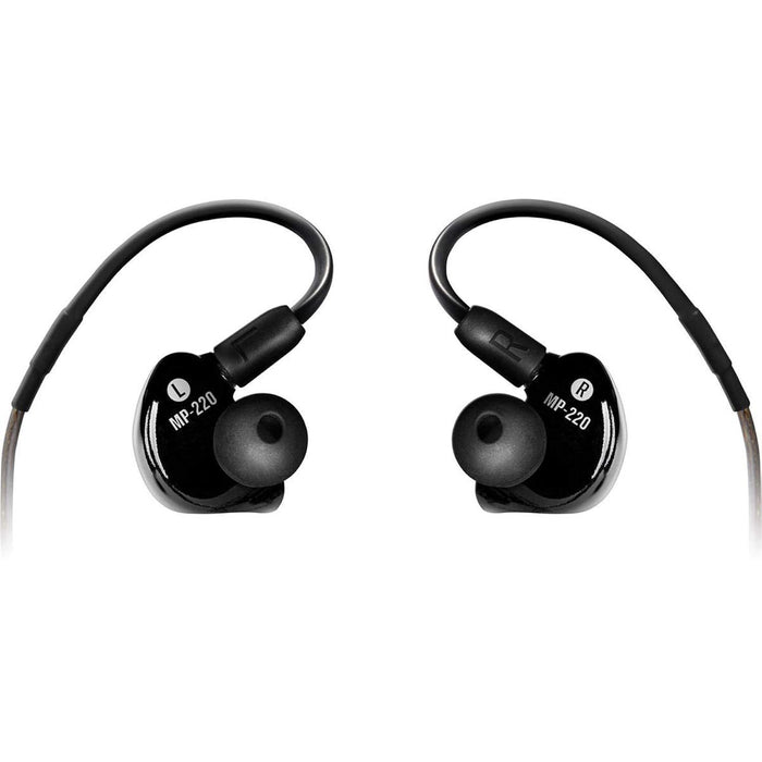 Mackie MP Series In-Ear Headphones & Monitors with Single Driver and Bluetooth Adapter(MP-120BTA)