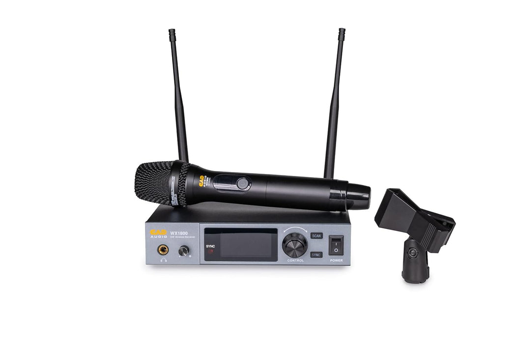 CAD Audio WX1800HH True Diversity UHF Wireless Handheld Microphone System