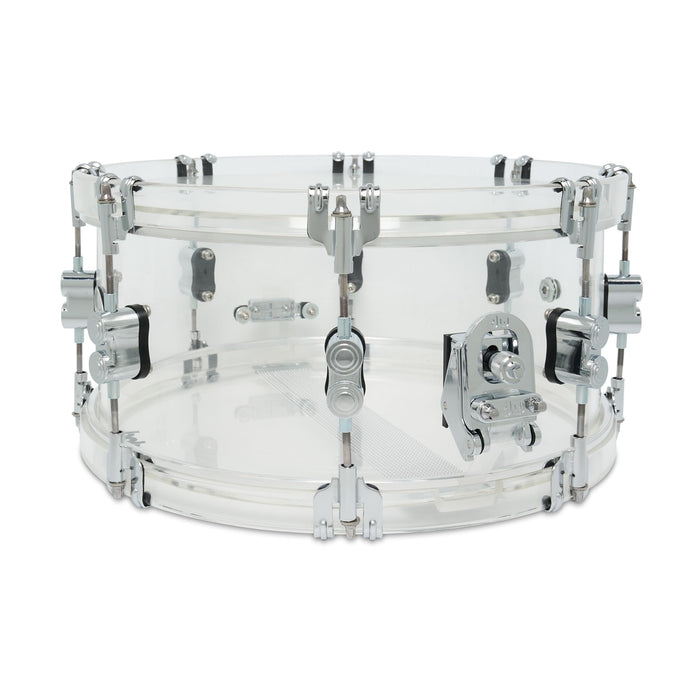 PDP Concept Acrylic Snare 6.5x14" Clear with Chrome Hardware