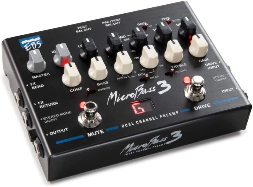 EBS MicroBass 3 2-Channel Preamp