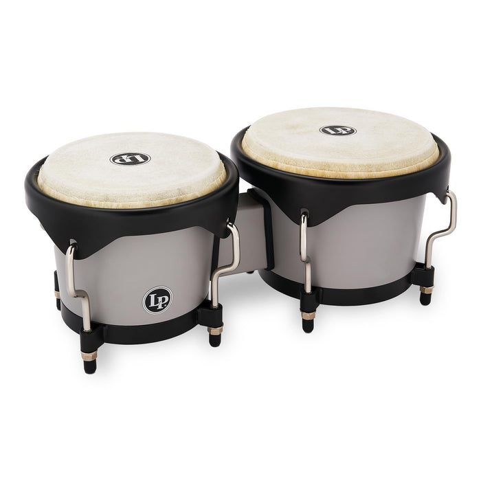 LP Discovery Series 6 1/4" & 7 1/4" Bongos, Slate Grey, With Bag LP601D-SG-K