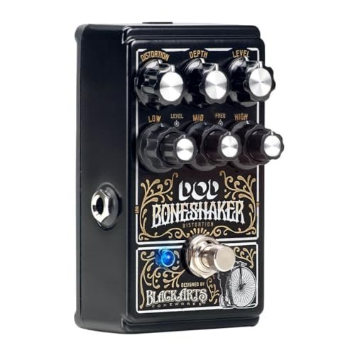 Digitech DOD Signature Designer Distortion Pedal with 3-Band Parametric EQ (DOD-BONESHAKER-U)