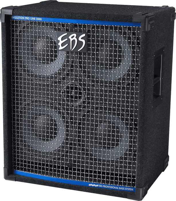 EBS ProLine 410 Bass Amplifier Cabinet - 800W Passive with Adjustable Tweeter