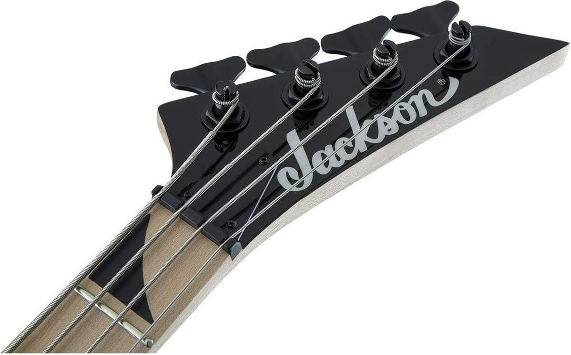 Jackson JS Series Concert Bass, Minion 4-String Maple - Snow White (JS1XM)