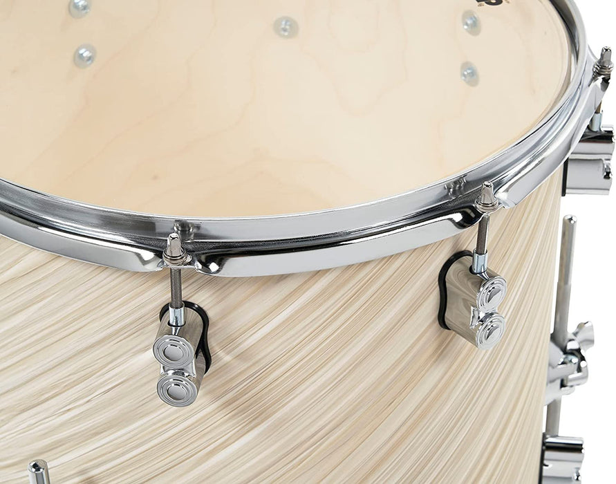 Pacific Drums & Percussion Drum Set PDP Concept Maple 7-Piece, Twisted Ivory Shell Pack (PDCM2217TI)