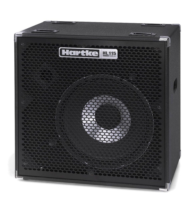 Hartke HCHL115 Bass Amplifier Cabinet - 500W Hybrid 1x15" Black