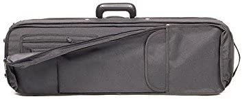 Bobelock Hill Style 1017 Semi-French Fitted Black/Wine 4/4 Violin Case