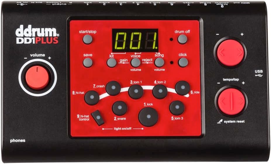 ddrum DD1M PLUS Electronic Drum Module