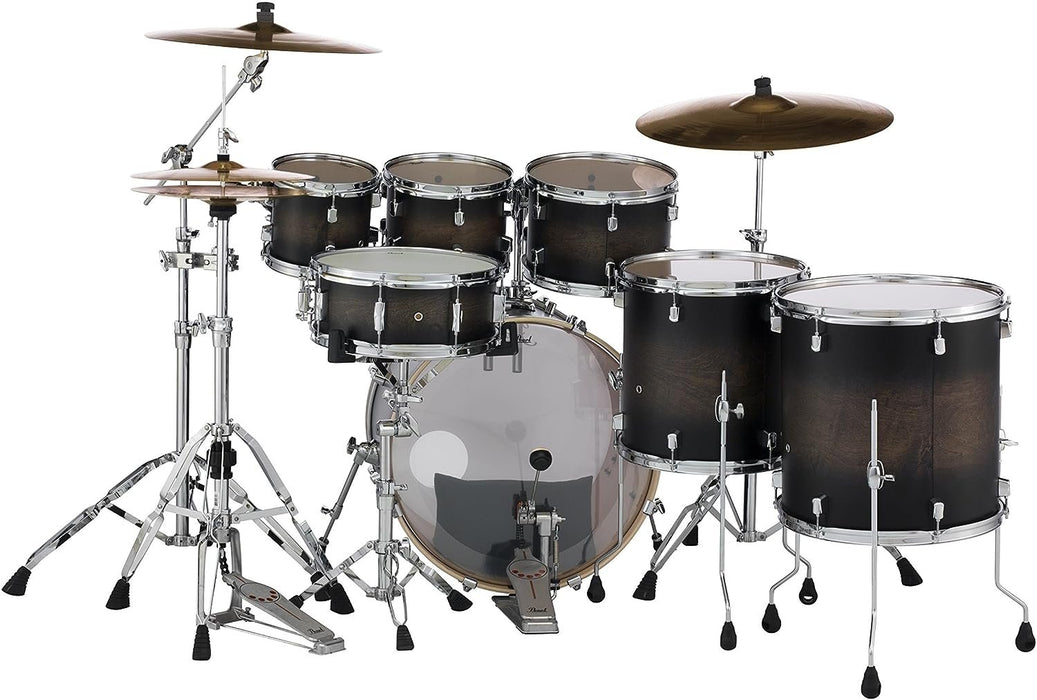 Pearl Decade Maple 5-Piece Shell Pack - Satin Black Burst (DMP927SP/C262)